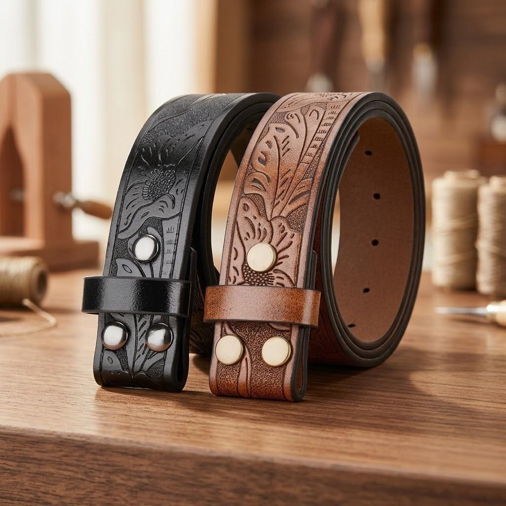 Western Leather Belt